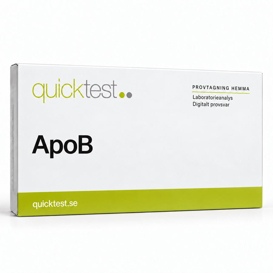 Quicktest ApoB – svensk produktbild