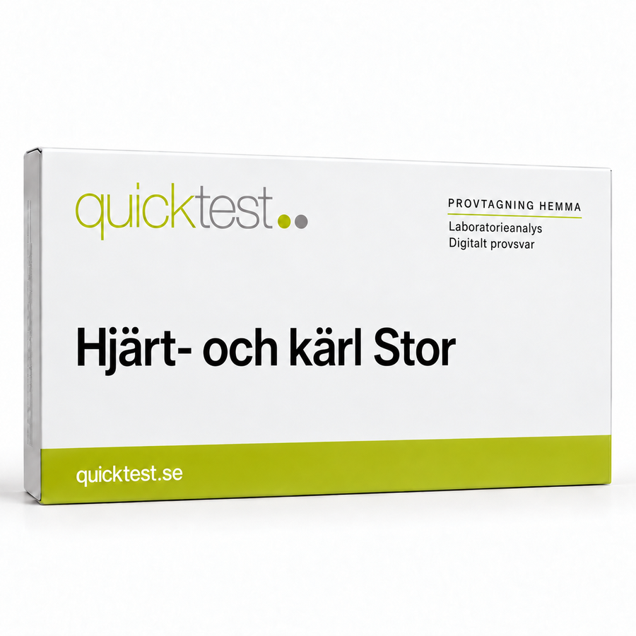 Quicktest Hjärt- och kärl Stor – svensk produktbild