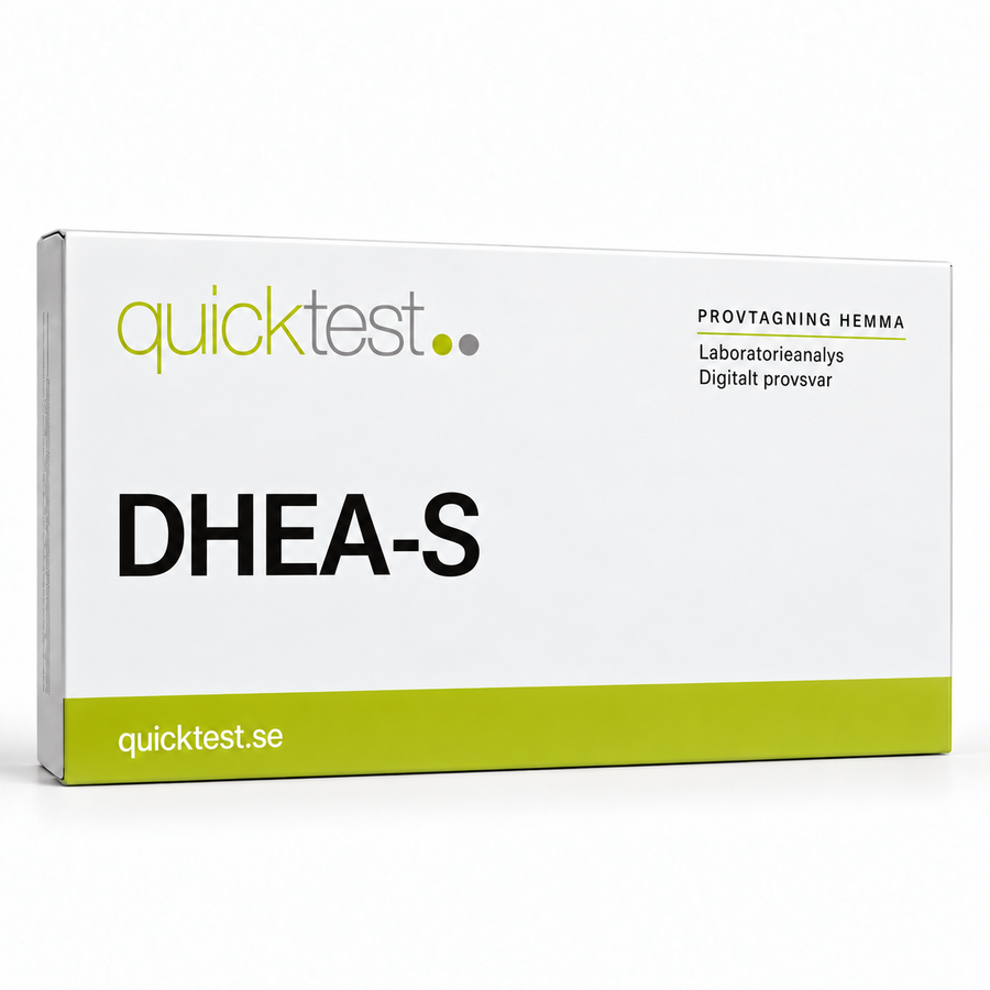 Quicktest DHEA-S – svensk produktbild