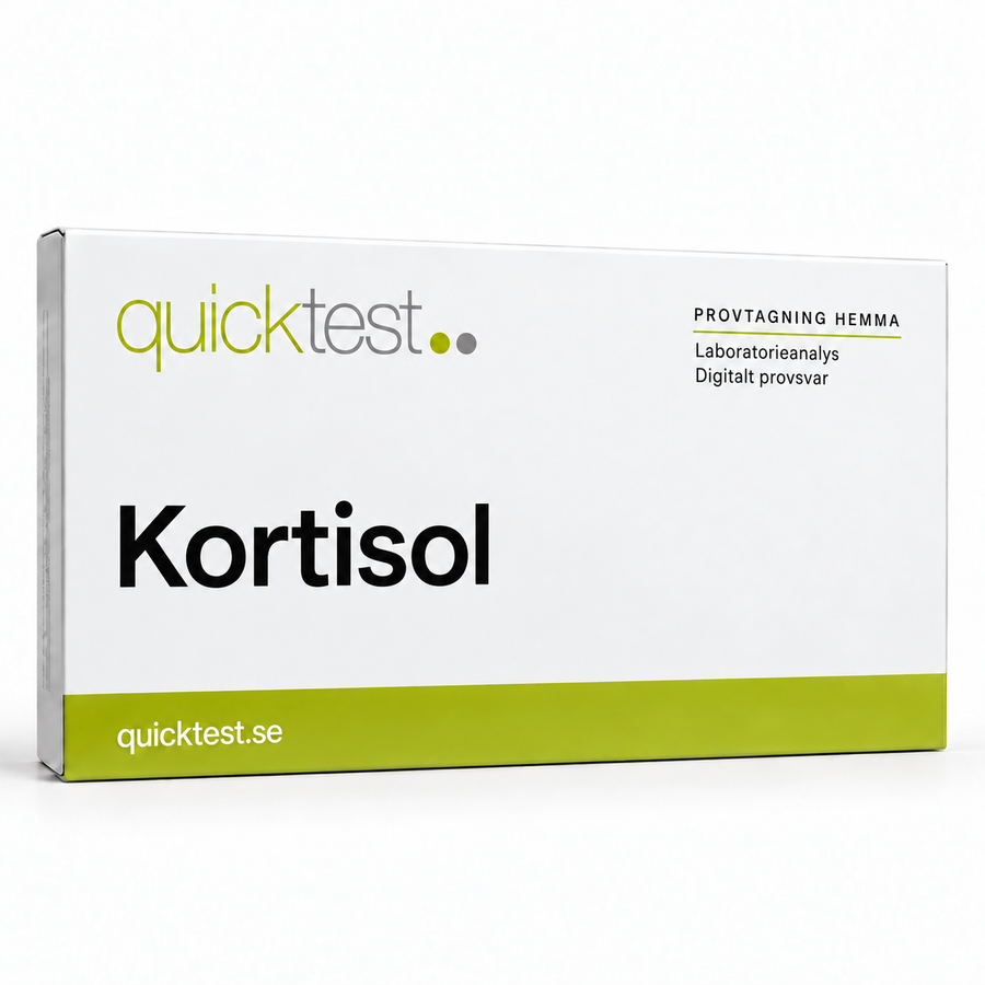 Quicktest Kortisol – svensk produktbild