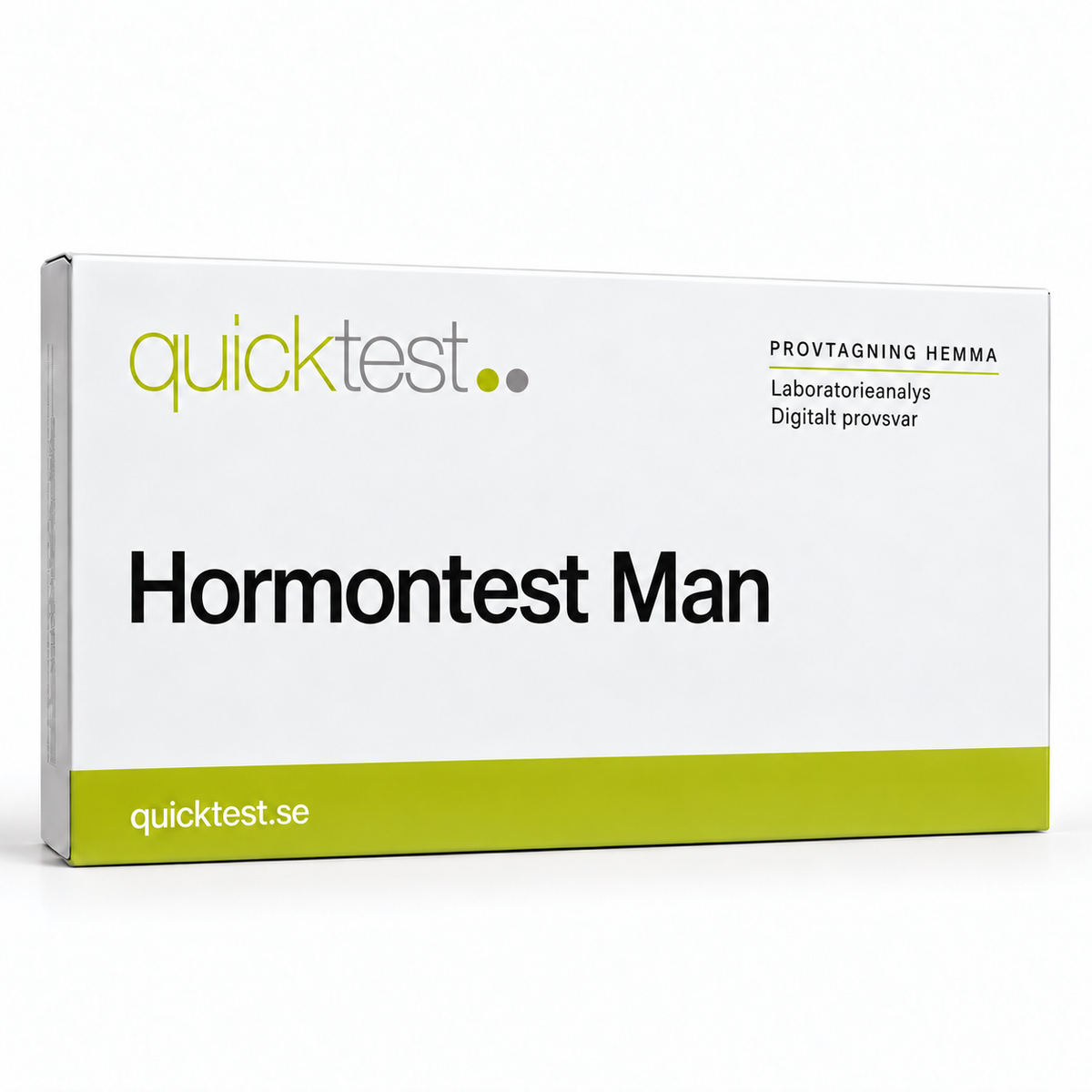 Quicktest Hormontest Man – svensk produktbild