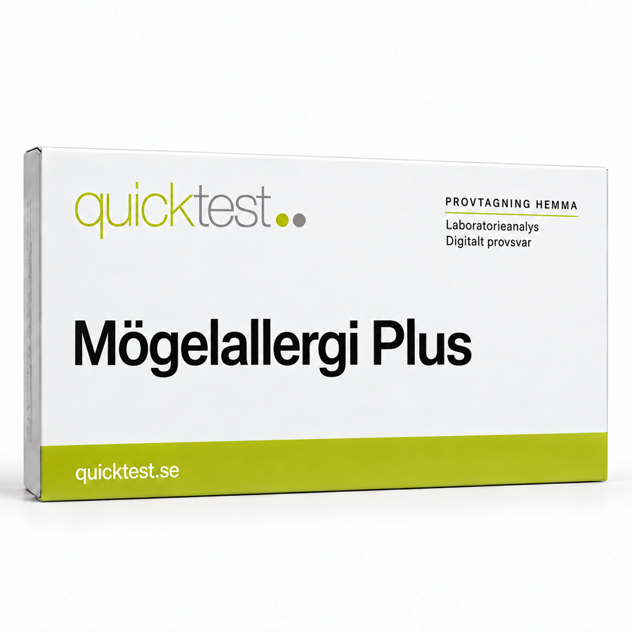 Quicktest Mögelallergi Plus – svensk produktbild