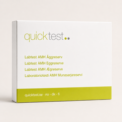 AMH-test – Äggreserv – Quicktest labbtest, förpackning