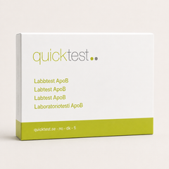 ApoB-test – Quicktest labbtest, förpackning