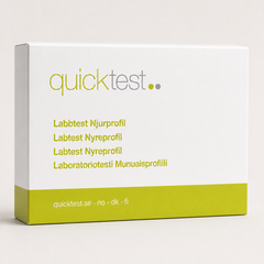Njurtest – Labbprofil – Quicktest labbtest, förpackning