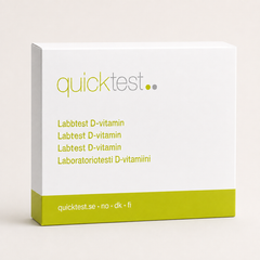 D-vitamintest – Labbprofil – Quicktest labbtest, förpackning