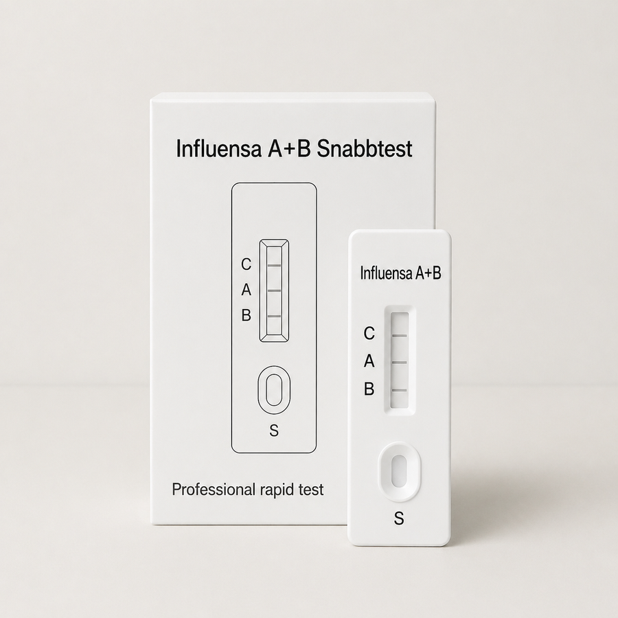 Influensa A+B Självtest 1-pack - Professionellt bruk