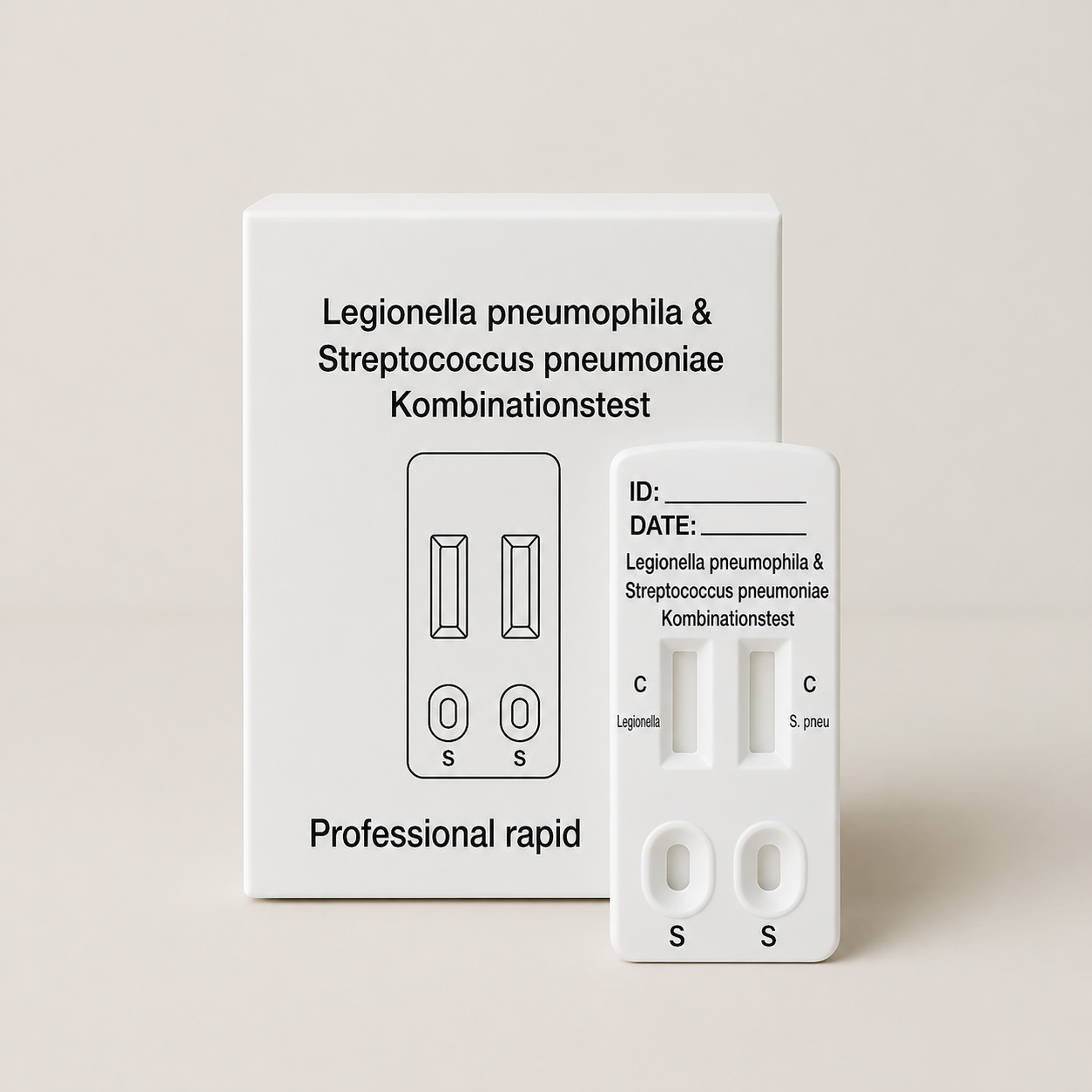 Legionella & Streptococcus pneumoniae självtest 1-pack – Quicktest