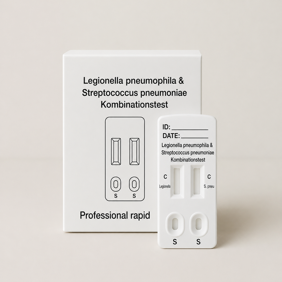 Legionella & Streptococcus Självtest 1-pack - Professionellt bruk