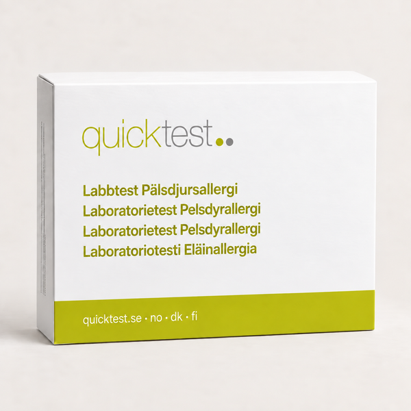 Pälsdjursallergi Labbtest - Provtagning Hemma