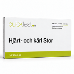 Quicktest Hjärt- och kärl Stor – svensk produktbild