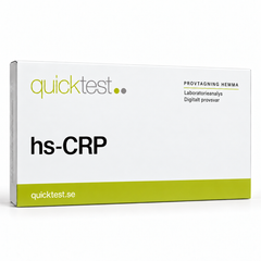 Quicktest hs-CRP – svensk produktbild
