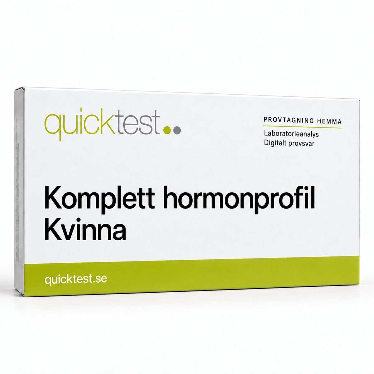 Quicktest Komplett hormonprofil Kvinna – svensk produktbild