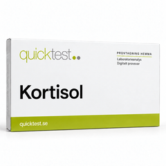 Quicktest Kortisol – svensk produktbild
