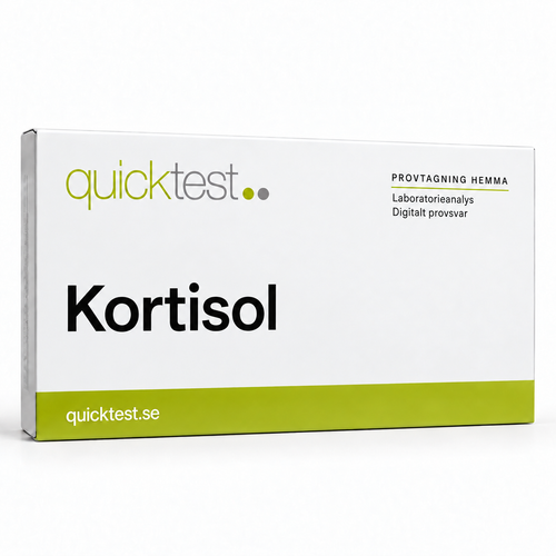 Quicktest Kortisol – svensk produktbild