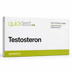 Quicktest Testosteron – svensk produktbild