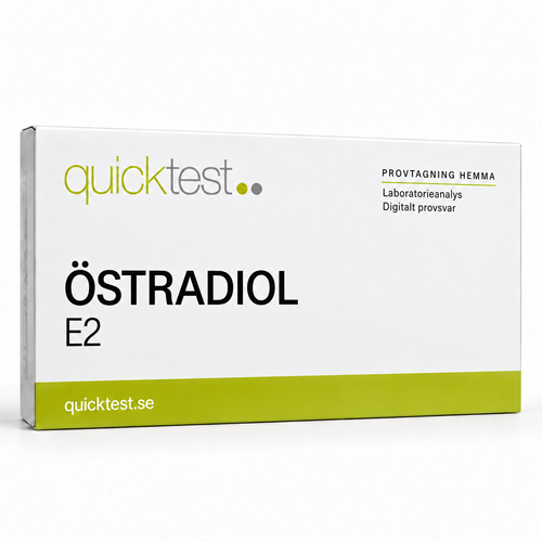 Quicktest ÖSTRADIOL – E2 – svensk produktbild