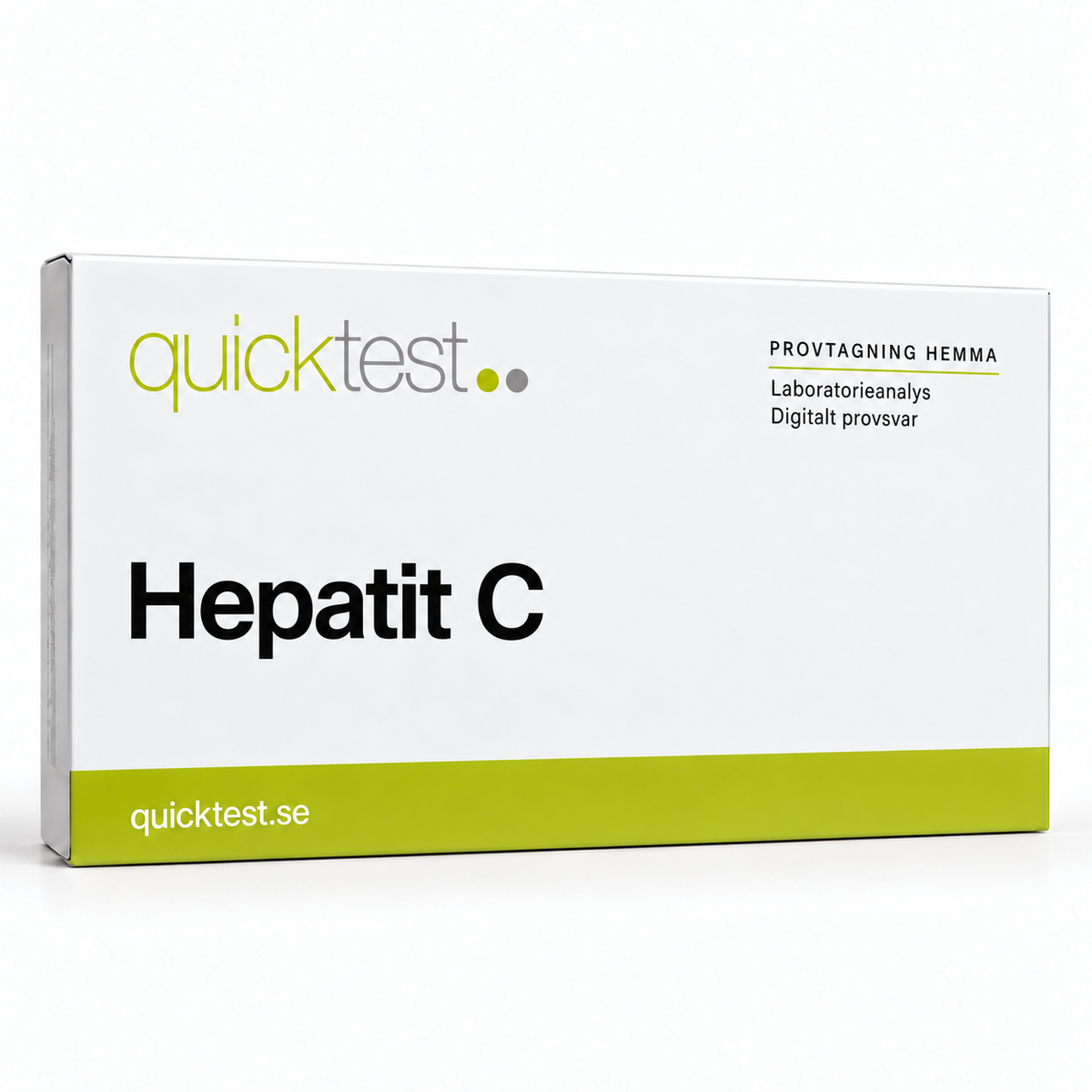 Quicktest Hepatit C – svensk produktbild