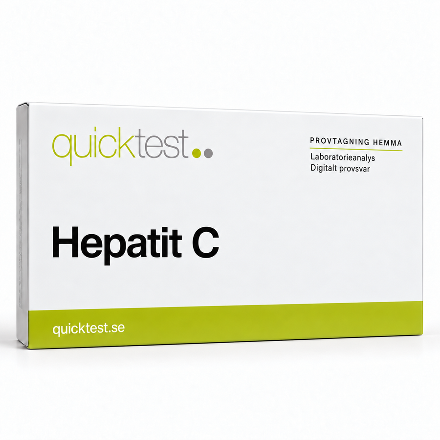 Quicktest Hepatit C – svensk produktbild