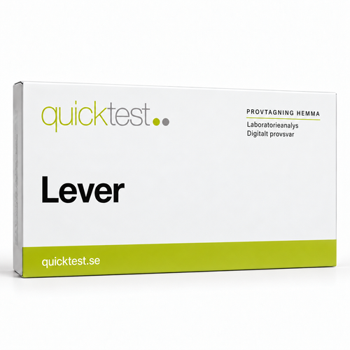 Quicktest Lever – svensk produktbild