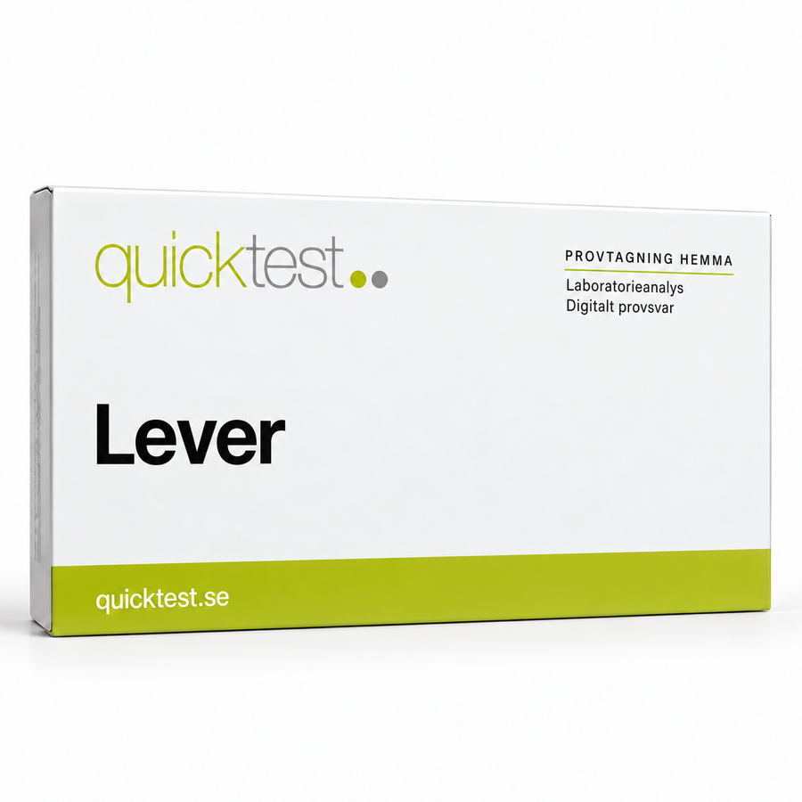 Quicktest Lever – svensk produktbild