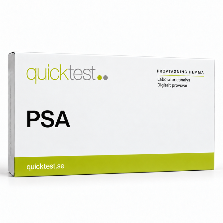 Quicktest PSA – svensk produktbild