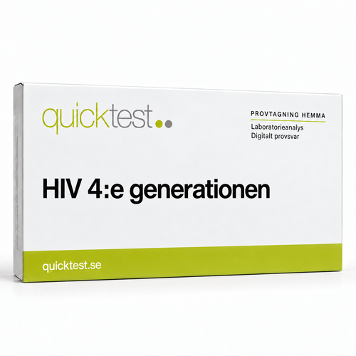 Quicktest HIV 4:e generationen – svensk produktbild