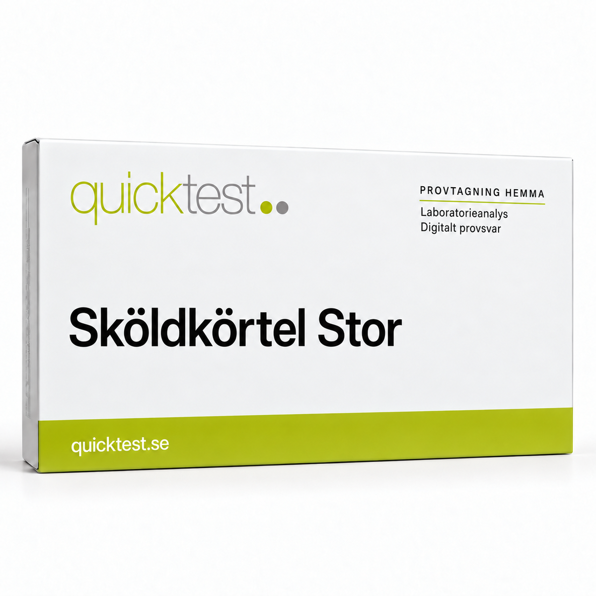 Quicktest Sköldkörtel Stor – svensk produktbild