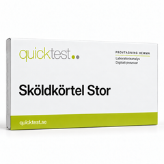 Quicktest Sköldkörtel Stor – svensk produktbild