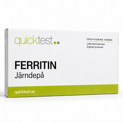 Quicktest FERRITIN – Järndepå – svensk produktbild