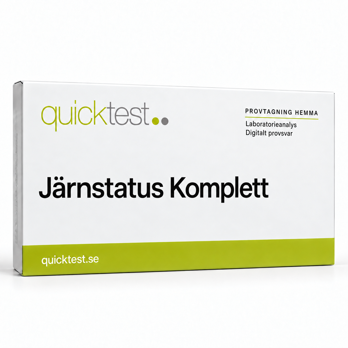 Quicktest Järnstatus Komplett – svensk produktbild