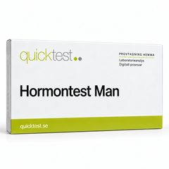 Quicktest Hormontest Man – svensk produktbild