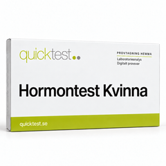 Quicktest Hormontest Kvinna – svensk produktbild
