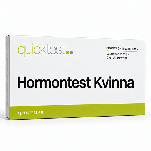 Quicktest Hormontest Kvinna – svensk produktbild