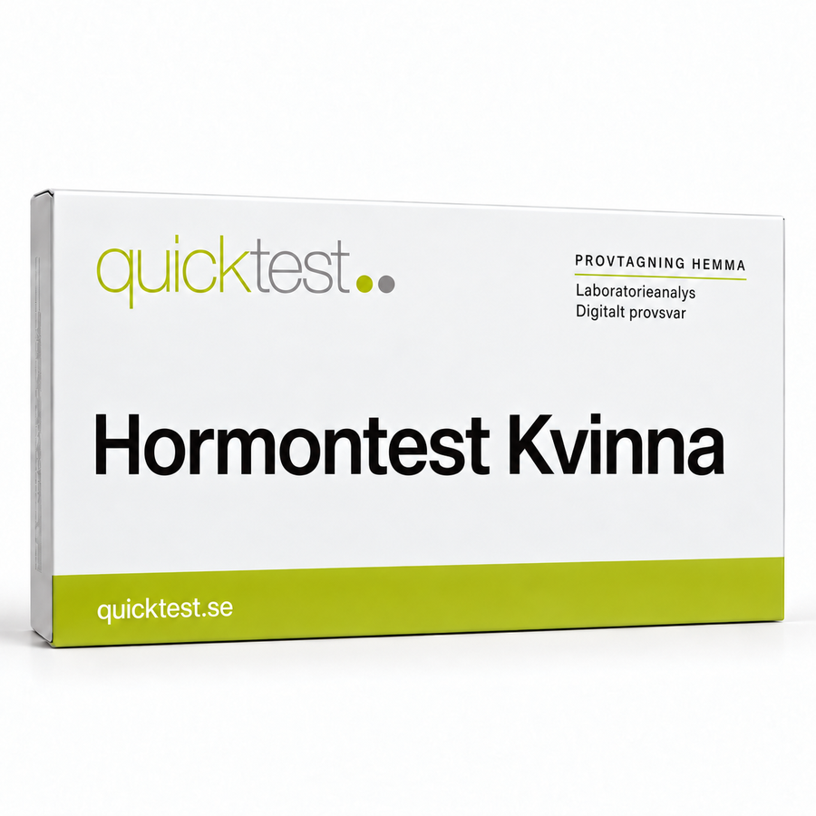 Quicktest Hormontest Kvinna – svensk produktbild