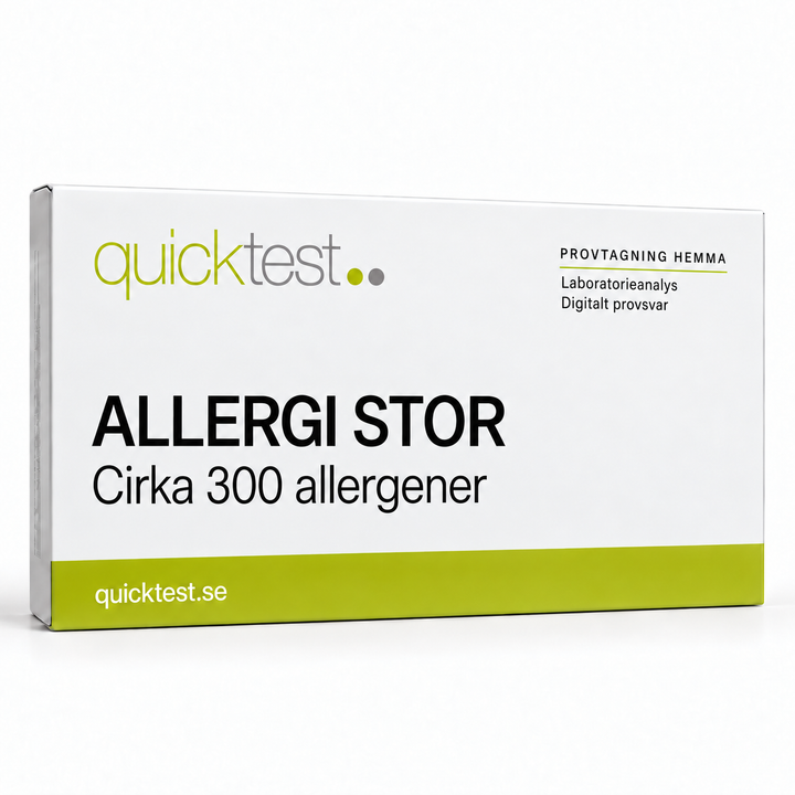Comprehensive Allergy Test (approx. 300 allergens) – At-home sampling