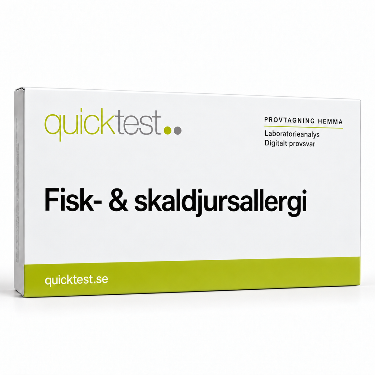 Quicktest Fisk- & skaldjursallergi – svensk produktbild
