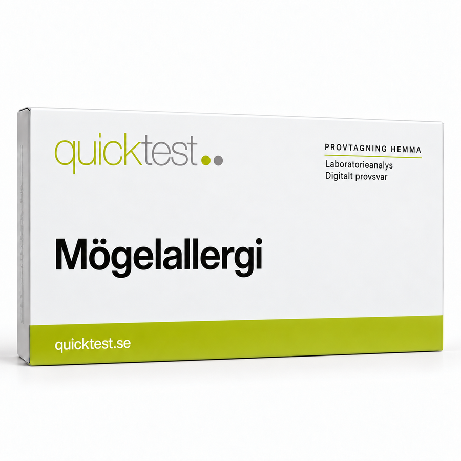 Quicktest Mögelallergi – svensk produktbild