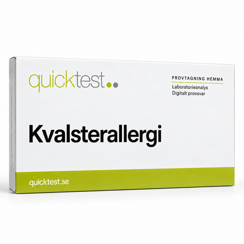 Quicktest Kvalsterallergi – svensk produktbild