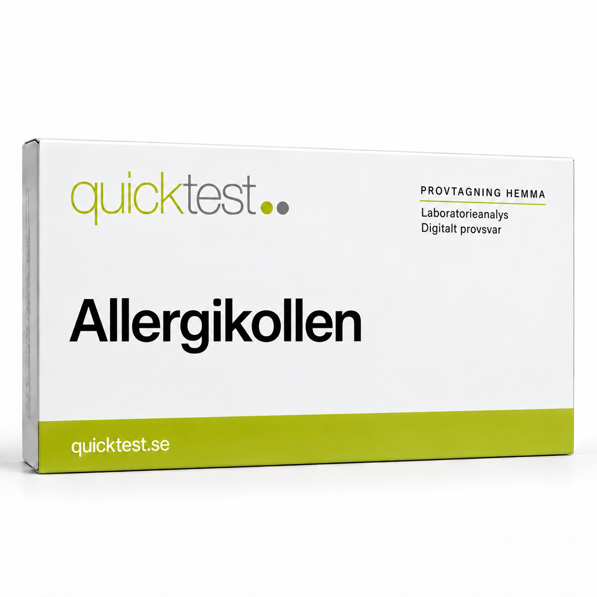 Quicktest Allergikollen – svensk produktbild