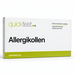 Quicktest Allergikollen – svensk produktbild