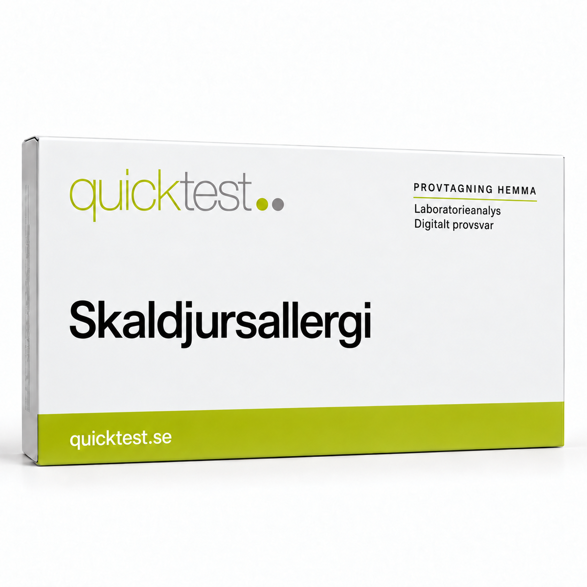 Quicktest Skaldjursallergi – svensk produktbild