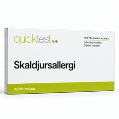 Quicktest Skaldjursallergi – svensk produktbild