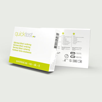 Quicktest - Självtester för hälsa | Hemmatester online