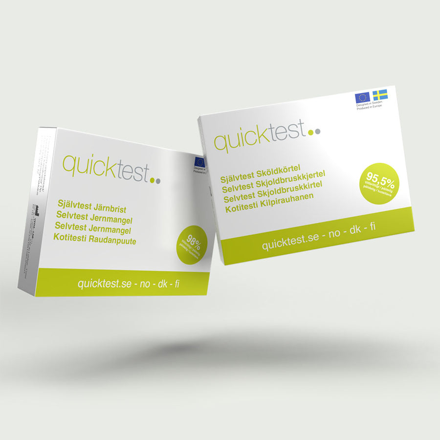 Quicktest - Självtester för hälsa | Hemmatester online
