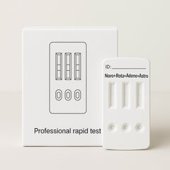 Norovirus + Rotavirus + Adenovirus + Astrovirus Kombinationstest 10-pack – Professionellt bruk