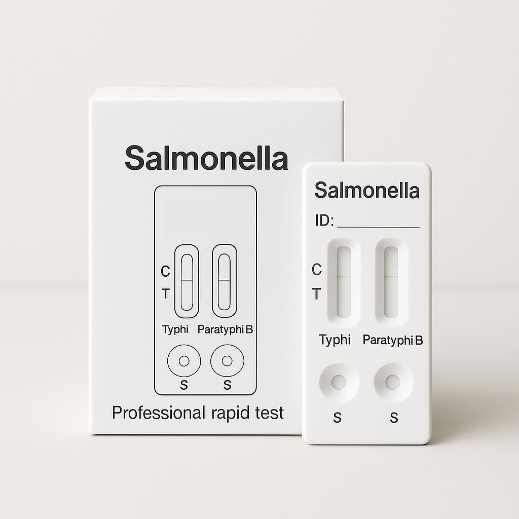 Salmonella Typhi & Paratyphi Antigen Kombinationstest 10-pack – Professionellt bruk