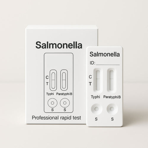 Salmonella Typhi & Paratyphi Antigen Kombinationstest 10-pack – Professionellt bruk