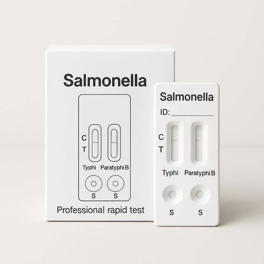 Salmonella Typhi & Paratyphi Antigen Kombinationstest 10-pack – Professionellt bruk