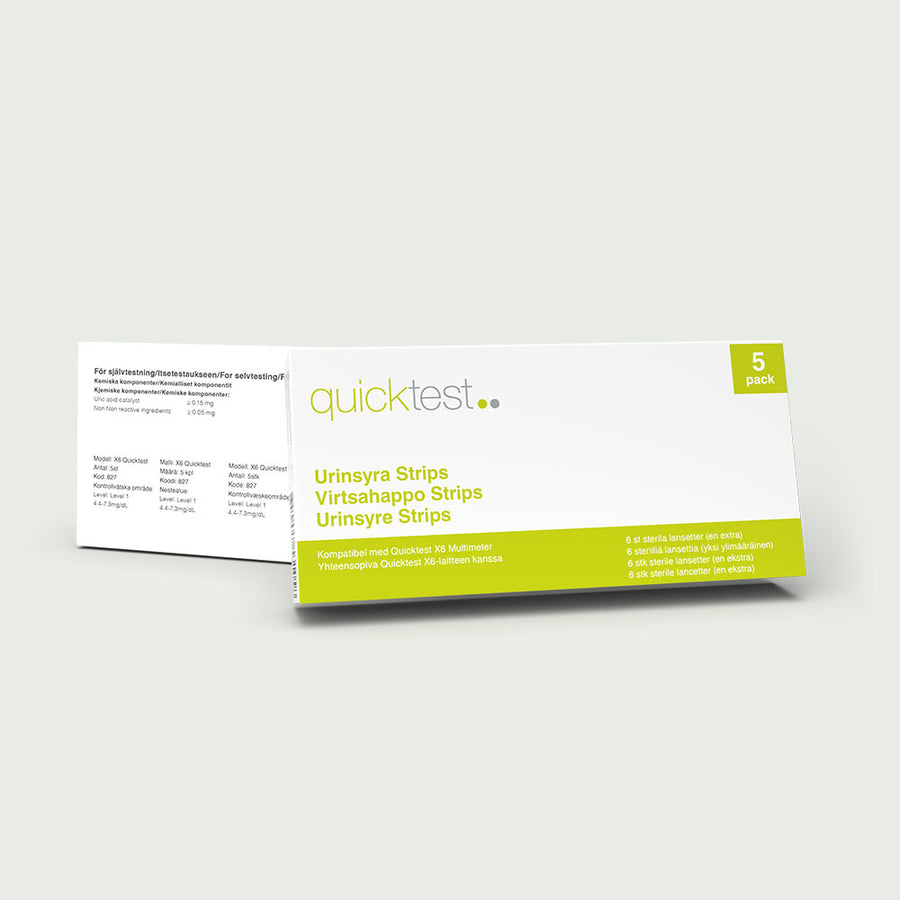 X6 Refill - Urinsyrastrips 5st